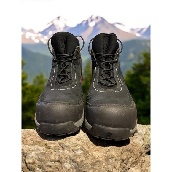 SWISSBRAND Black Work Boots 6\